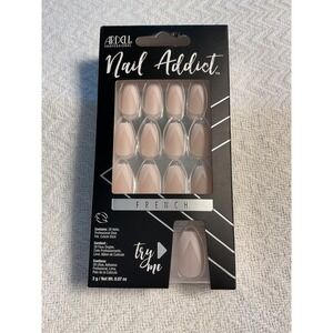 Ardell Nail Addict‎ French Nails Kit 28 False Nails Professional Glue File